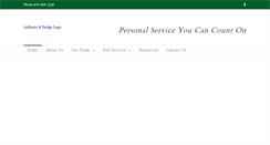 Desktop Screenshot of anthonydodge.com